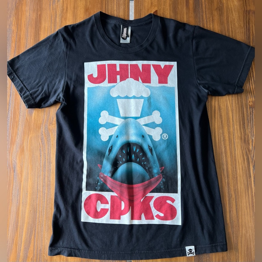 Johnny Cupcakes JAWS tshirt